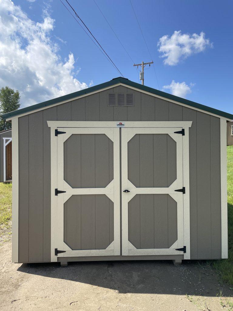 10×12 Utility Shed – Clay